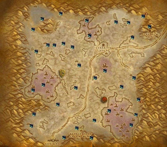 Farming Black Lotus in Silithus